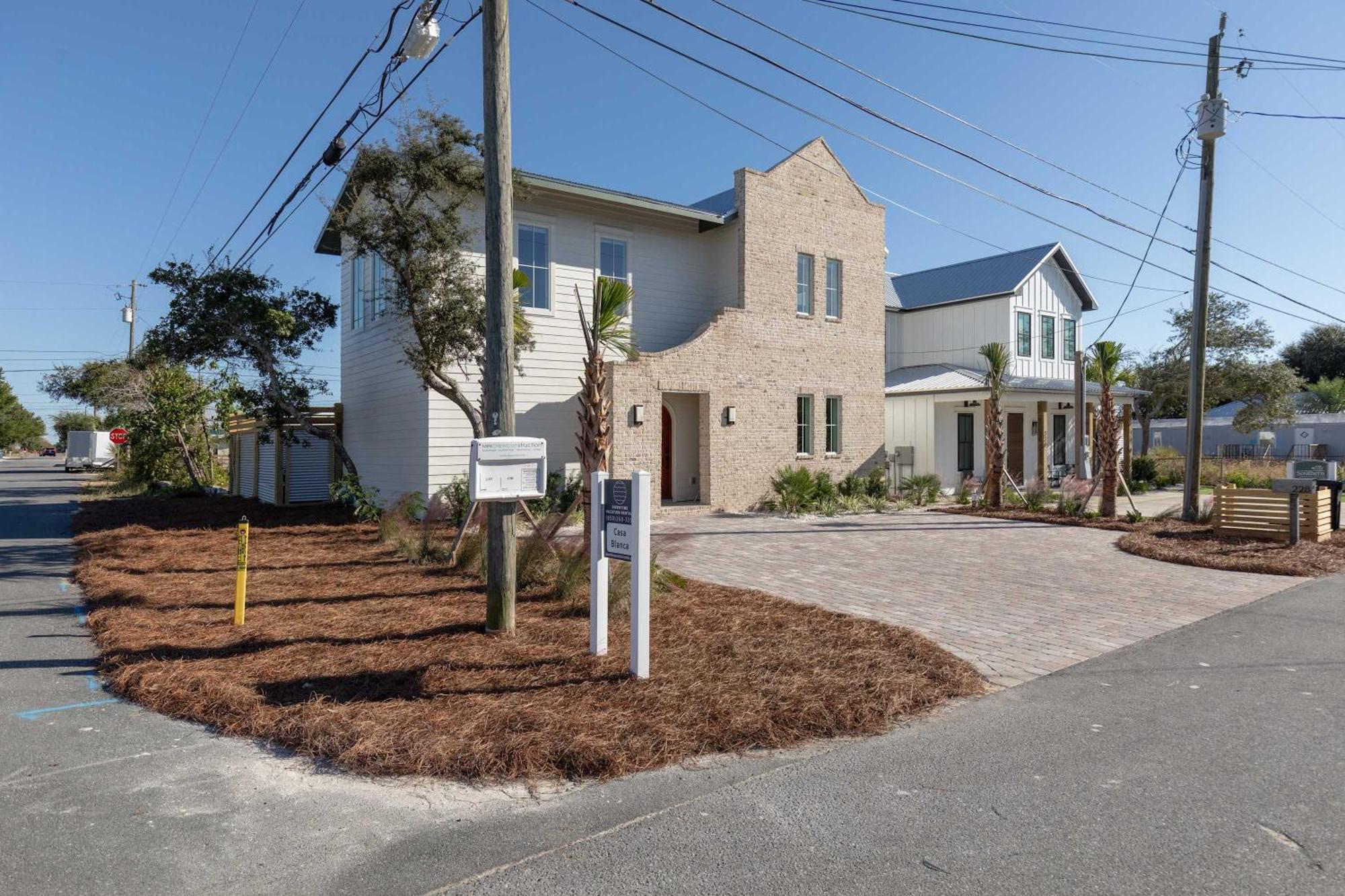 Luxury New Build Casa Blanca 4br Family Private Heatable Pool Steps To Panama City Beach